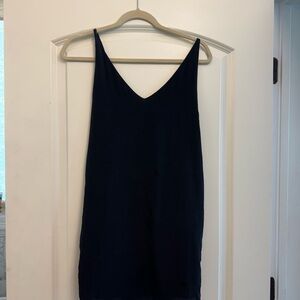Heath Ceramics black V-Neck Slip Camisole